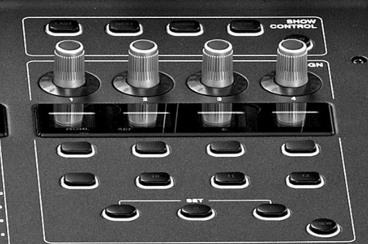 Teclas personalizables en Midas M32